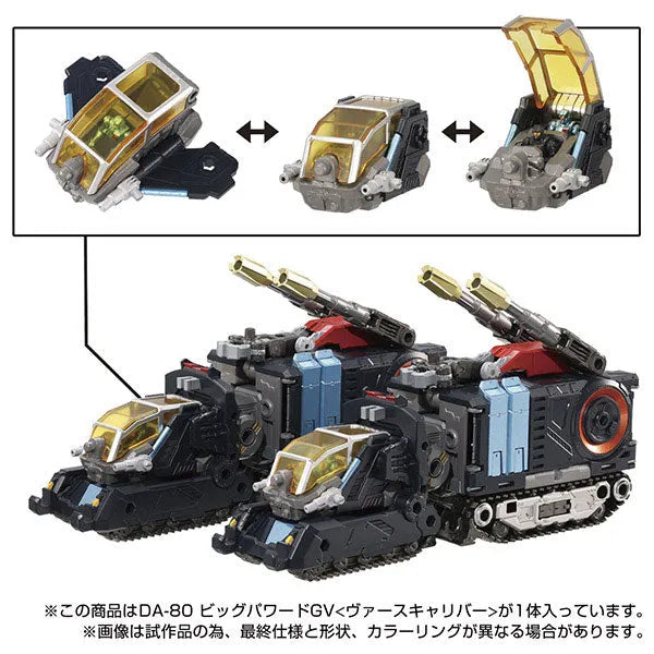 Diaclone - DA-80 - Big Powered GV - Verse Caliber (Takara Tomy)ㅤ – Takara Tomy – ActionFigure Brasil