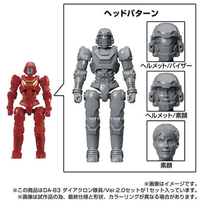 Diaclone DA-83 Diaclone Crew/Ver. 2.0 Setㅤ – Takara Tomy – ActionFigureBrasil — ângulo diferente