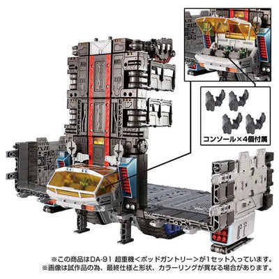 Diaclone - DA-91 - Super Heavy Machinery - Pod Gantry (Takara Tomy)ㅤ – Takara Tomy – ActionFigure Brasil — embalagem