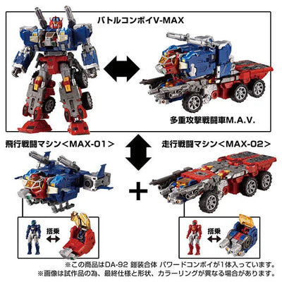 Diaclone - DA-92 - Gaisou Gattai - Powered Convoy (Takara Tomy)ㅤ – Takara Tomy – ActionFigure Brasil — embalagem