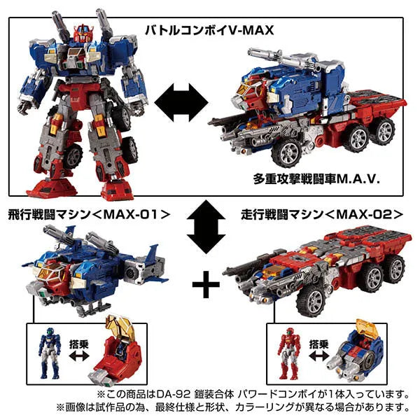 Diaclone - DA-92 - Gaisou Gattai - Powered Convoy (Takara Tomy)ㅤ – Takara Tomy – ActionFigure Brasil