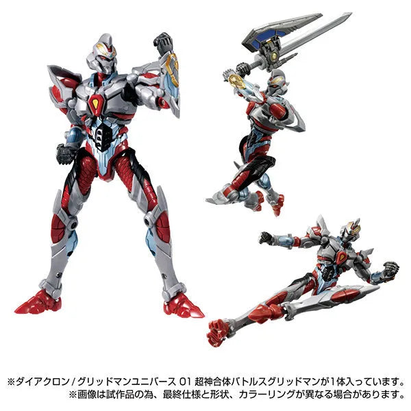 Diaclone / Gridman Universe 01 Choushin Gattai Battles Gridmanㅤ – Takara Tomy – ActionFigure Brasil
