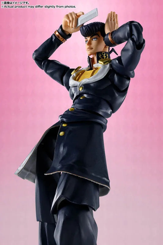 Diamond wa Kudakenai - Jojo no Kimyou na Bouken - Higashikata Josuke - S.H.Figuarts (Bandai Spirits)ㅤ – Bandai Spirits – ActionFigureBrasil