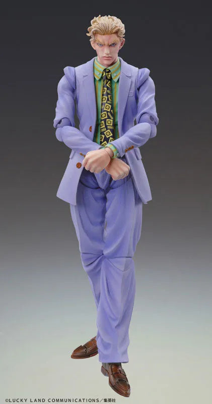 Diamond wa Kudakenai - Jojo no Kimyou na Bouken - Kawajiri Kousaku Kira - Kira Yoshikage - Sheer Heart Attack - Super Action Statue #26 - Second - 2023 Re-release (Medicos Entertainment)ㅤ – Medicos Entertainment – ActionFigureBrasil