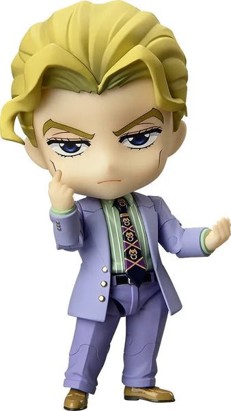 Diamond wa Kudakenai - Jojo no Kimyou na Bouken - Kira Yoshikage - Sheer Heart Attack - Nendoroid #2163 (Good Smile Company, Medicos Entertainment)ㅤ – Good Smile Company – ActionFigureBrasil