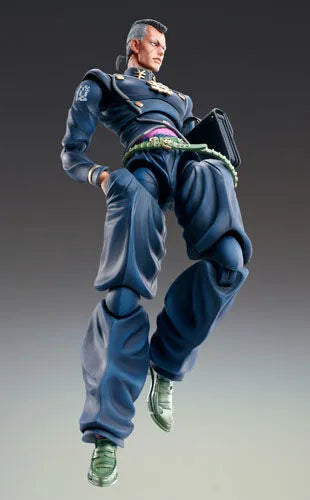 Diamond wa Kudakenai - Jojo no Kimyou na Bouken - Nijimura Okuyasu - Super Action Statue #22 - 2023 Re-release (Medicos Entertainment)ㅤ – Medicos Entertainment – ActionFigure Brasil — detalhe do produto