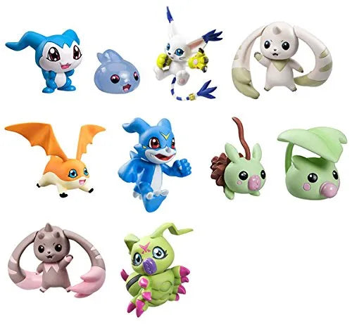 Digimon Adventure 02 - DigiColle - Digital Monster Digi Colle Data 3 (MegaHouse) - Set of 8ㅤ – MegaHouse – ActionFigure Brasil