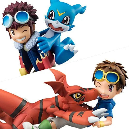 Digimon Adventure 02 - Motomiya Daisuke - Veemon - Guilmon - Takato Matsuda - G.E.M. - Setㅤ – Bandai – ActionFigure Brasil