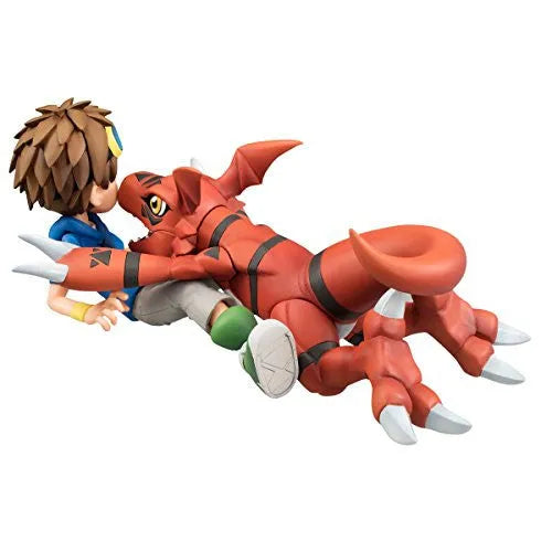 Digimon Adventure 02 - Motomiya Daisuke - Veemon - Guilmon - Takato Matsuda - G.E.M. - Setㅤ – Bandai – ActionFigure Brasil
