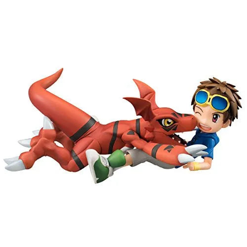 Digimon Adventure 02 - Motomiya Daisuke - Veemon - Guilmon - Takato Matsuda - G.E.M. - Setㅤ – Bandai – ActionFigure Brasil