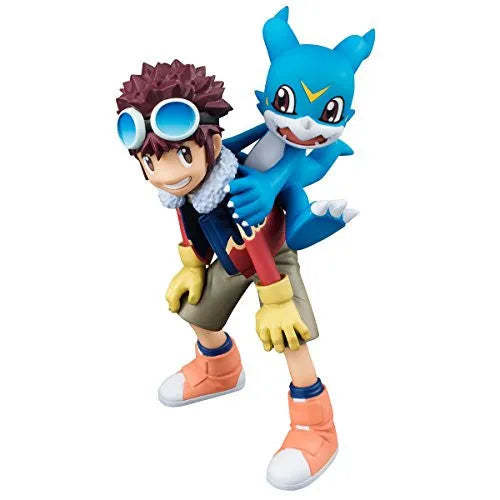 Digimon Adventure 02 - Motomiya Daisuke - Veemon - Guilmon - Takato Matsuda - G.E.M. - Setㅤ – Bandai – ActionFigure Brasil