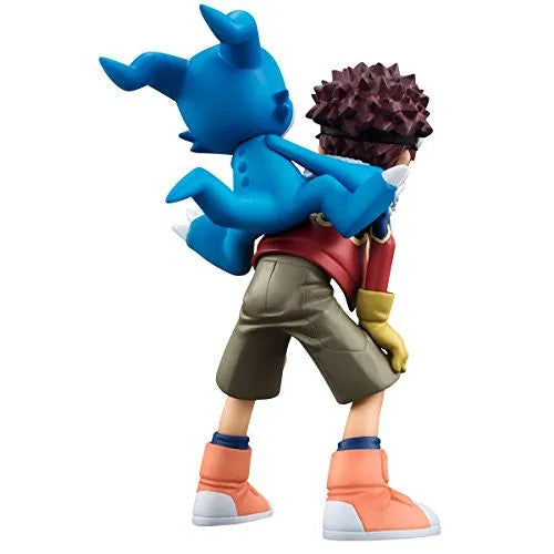 Digimon Adventure 02 - Motomiya Daisuke - Veemon - Guilmon - Takato Matsuda - G.E.M. - Setㅤ – Bandai – ActionFigure Brasil