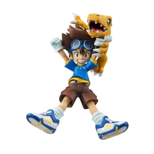 Digimon Adventure - Agumon - Yagami Taichi - G.E.M. - 1/10 (MegaHouse)ㅤ – MegaHouse – ActionFigure Brasil