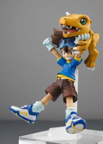 Digimon Adventure - Agumon - Yagami Taichi - G.E.M. - 1/10 (MegaHouse)ㅤ – MegaHouse – ActionFigure Brasil