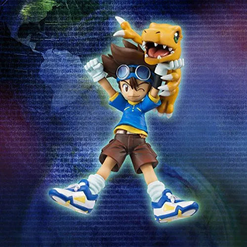 Digimon Adventure - Agumon - Yagami Taichi - G.E.M. - 1/10 - Re-release (MegaHouse)ㅤ – MegaHouse – ActionFigure Brasil
