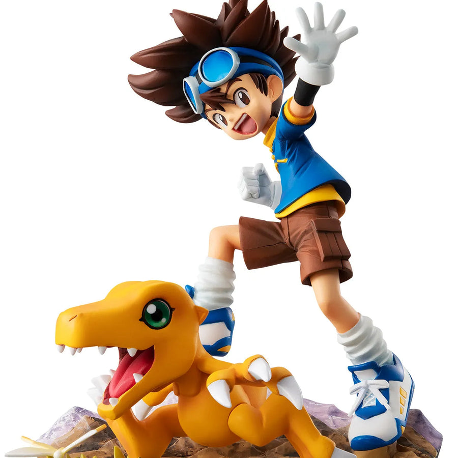 Digimon Adventure - Agumon - Yagami Taichi - G.E.M. - 20th Anniversary - 2022 Re-release (MegaHouse) (Shop Exclusive)ㅤ – MegaHouse – ActionFigure Brasil