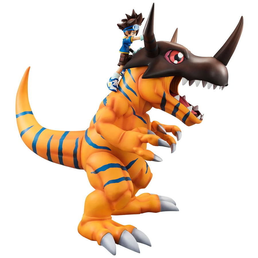 Digimon Adventure - Greymon - Yagami Taichi - G.E.M. - 2022 Re-release (MegaHouse) [Shop Exclusive]ㅤ – MegaHouse – ActionFigure Brasil