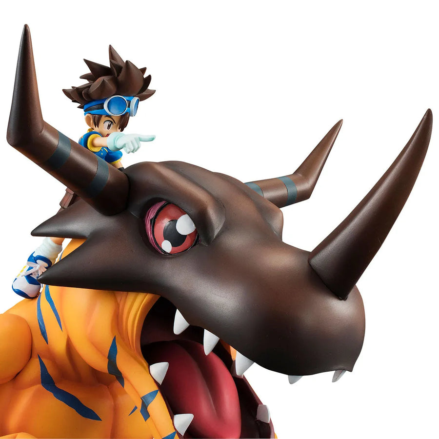 Digimon Adventure - Greymon - Yagami Taichi - G.E.M. - 2022 Re-release (MegaHouse) [Shop Exclusive]ㅤ – MegaHouse – ActionFigure Brasil