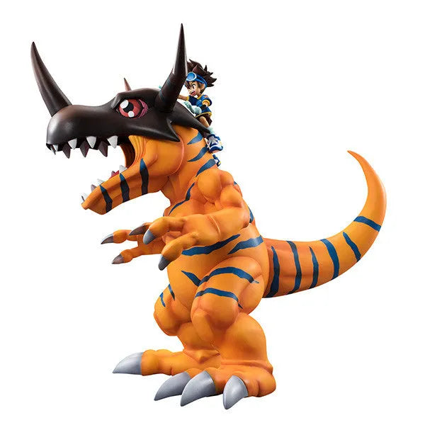 Digimon Adventure - Greymon - Yagami Taichi - G.E.M.ㅤ – MegaHouse – ActionFigureBrasil