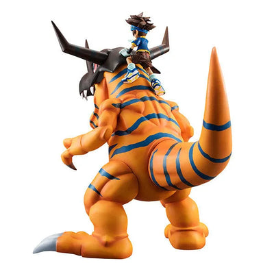 Digimon Adventure - Greymon - Yagami Taichi - G.E.M.ㅤ – MegaHouse – ActionFigure Brasil — iluminação de estúdio