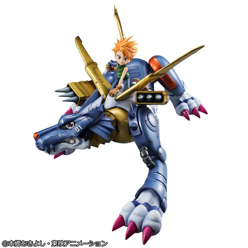 Digimon Adventure - Ishida Yamato - MetalGarurumon - Precious G.E.M. - 2026 Re-release (MegaHouse) [Shop Exclusive]ㅤ – MegaHouse – ActionFigure Brasil