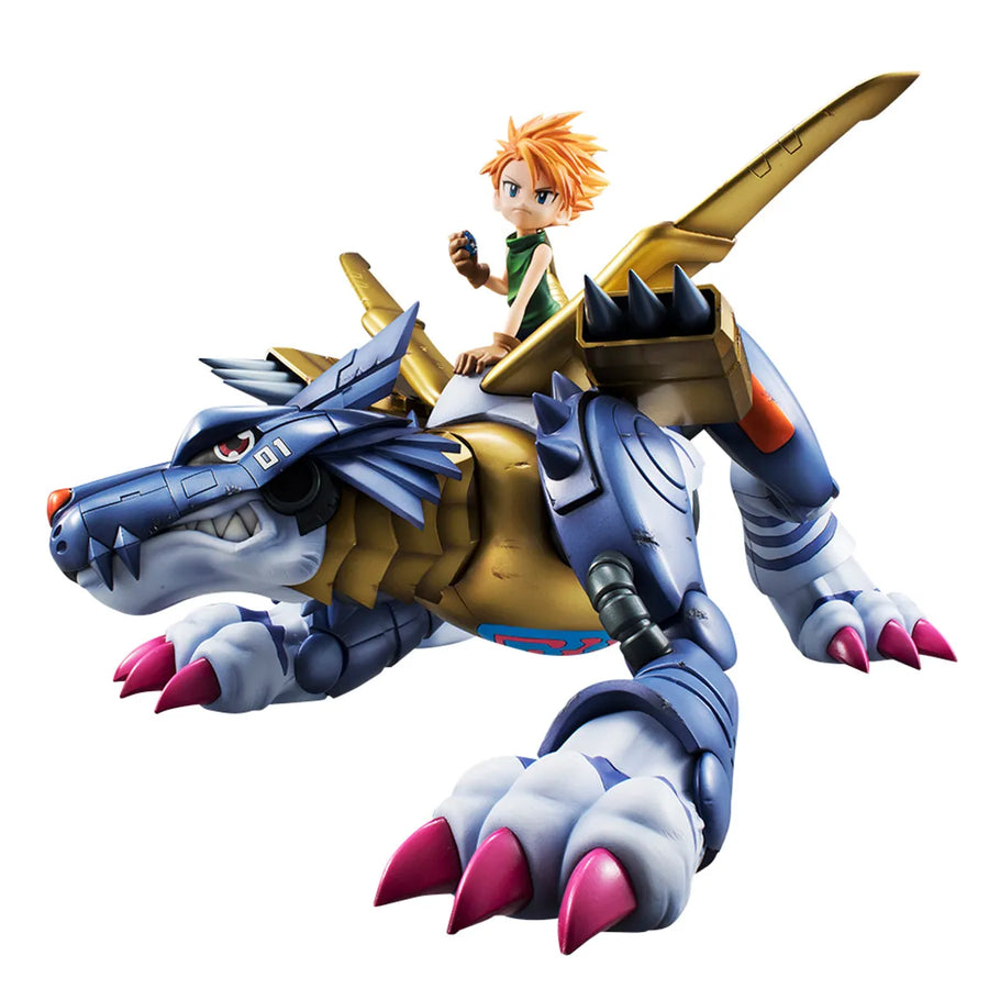 Digimon Adventure - Ishida Yamato - MetalGarurumon - Precious G.E.M. - Re-release (MegaHouse) [Shop Exclusive]ㅤ – MegaHouse – ActionFigure Brasil