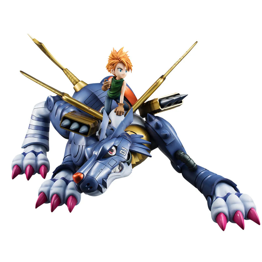 Digimon Adventure - Ishida Yamato - MetalGarurumon - Precious G.E.M. - Re-release (MegaHouse) [Shop Exclusive]ㅤ – MegaHouse – ActionFigure Brasil