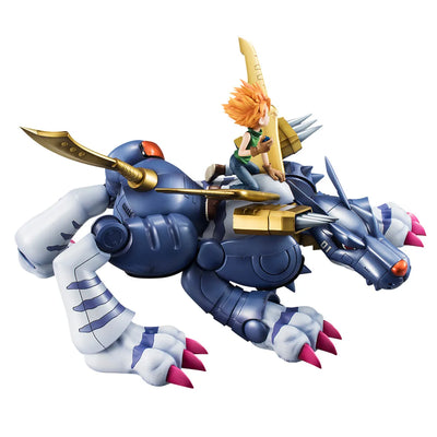 Digimon Adventure - Ishida Yamato - MetalGarurumon - Precious G.E.M. - Re-release (MegaHouse) [Shop Exclusive]ㅤ – MegaHouse – ActionFigureBrasil — ambientada