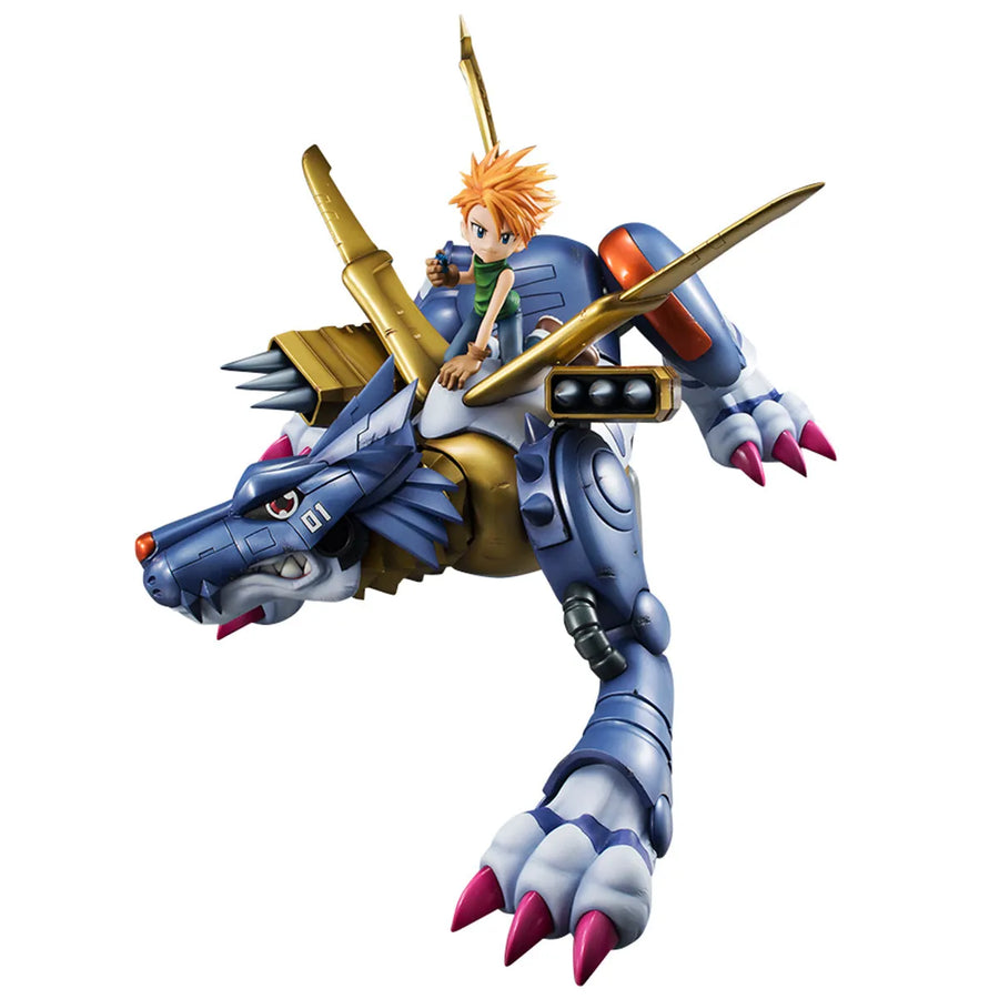 Digimon Adventure - Ishida Yamato - MetalGarurumon - Precious G.E.M. - Re-release (MegaHouse) [Shop Exclusive]ㅤ – MegaHouse – ActionFigure Brasil