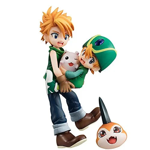 Digimon Adventure - Ishida Yamato - Takaishi Takeru - Tokomon - Tsunomon - G.E.M. (MegaHouse)ㅤ – MegaHouse – ActionFigure Brasil