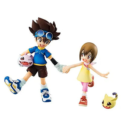 Digimon Adventure - Koromon - Nyaromon - Yagami Hikari - Yagami Taichi - G.E.M. (MegaHouse)ㅤ – MegaHouse – ActionFigure Brasil