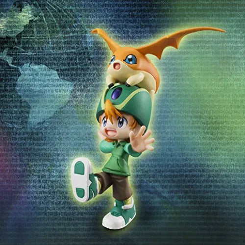 Digimon Adventure - Patamon - PicoDevimon - Takaishi Takeru - G.E.M. - 1/10 (MegaHouse)ㅤ – MegaHouse – ActionFigureBrasil
