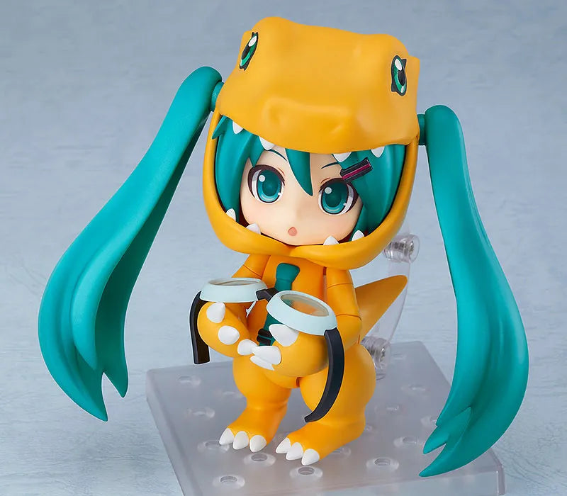 Digimon Adventure - Vocaloid - Hatsune Miku - Nendoroid #1439 - Kigurumi Agumon Ver. (Good Smile Company)ㅤ – Good Smile Company – ActionFigure Brasil