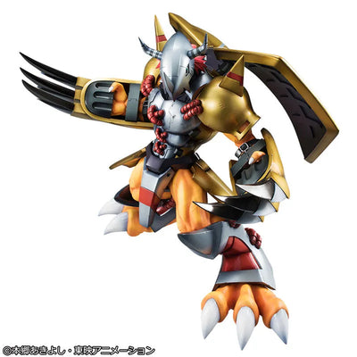 Digimon Adventure - WarGreymon - Yagami Taichi - Precious G.E.M. - 2025 Re-release (MegaHouse) [Shop Exclusive]ㅤ – MegaHouse – ActionFigureBrasil — com base expositora