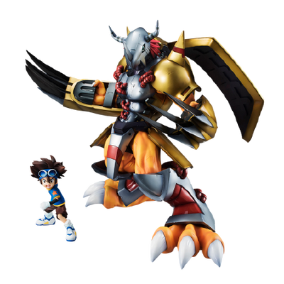 Digimon Adventure - WarGreymon - Yagami Taichi - Precious G.E.M. - Re-release (MegaHouse) [Shop Exclusive]ㅤ – MegaHouse – ActionFigure Brasil