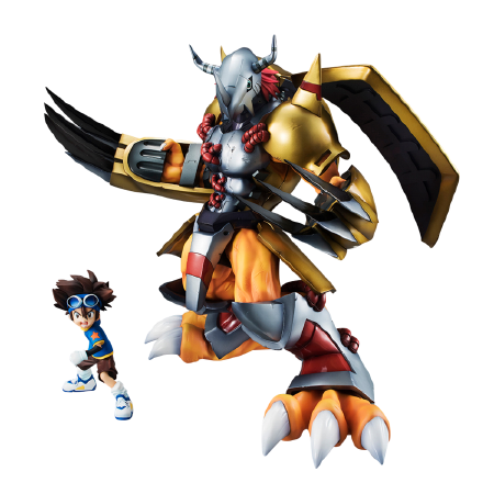 Digimon Adventure - WarGreymon - Yagami Taichi - Precious G.E.M. - Re-release (MegaHouse) [Shop Exclusive]ㅤ – MegaHouse – ActionFigure Brasil