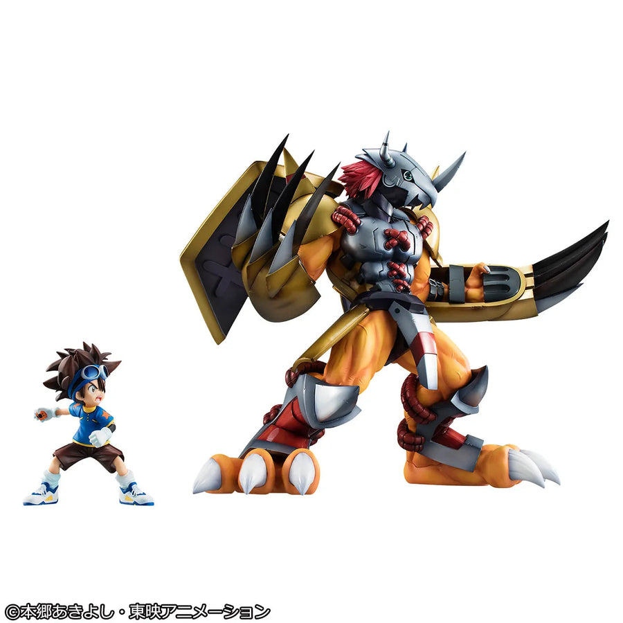 Digimon Adventure - WarGreymon - Yagami Taichi - Precious G.E.M. - Re-release (MegaHouse) [Shop Exclusive]ㅤ – MegaHouse – ActionFigure Brasil