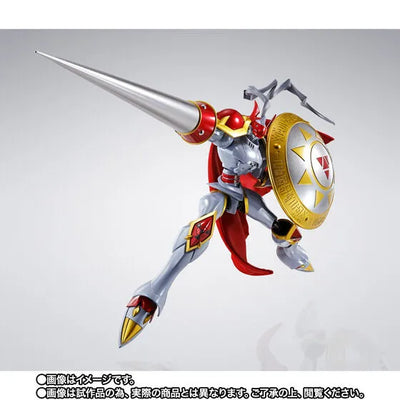 Digimon Tamers - Dukemon - S.H.Figuarts - Rebirth of Holy Knight (Bandai Spirits) [Shop Exclusive]ㅤ – Bandai Spirits – ActionFigure Brasil — ângulo diferente