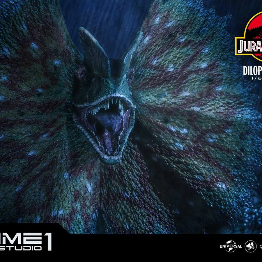 Dilophosaurus (Bonus Version) Jurassic Park (Film) – Prime1Studio – ActionFigure Brasil