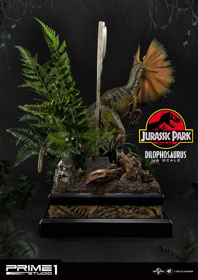 Dilophosaurus (Bonus Version) Jurassic Park (Film) – Prime1Studio – ActionFigure Brasil