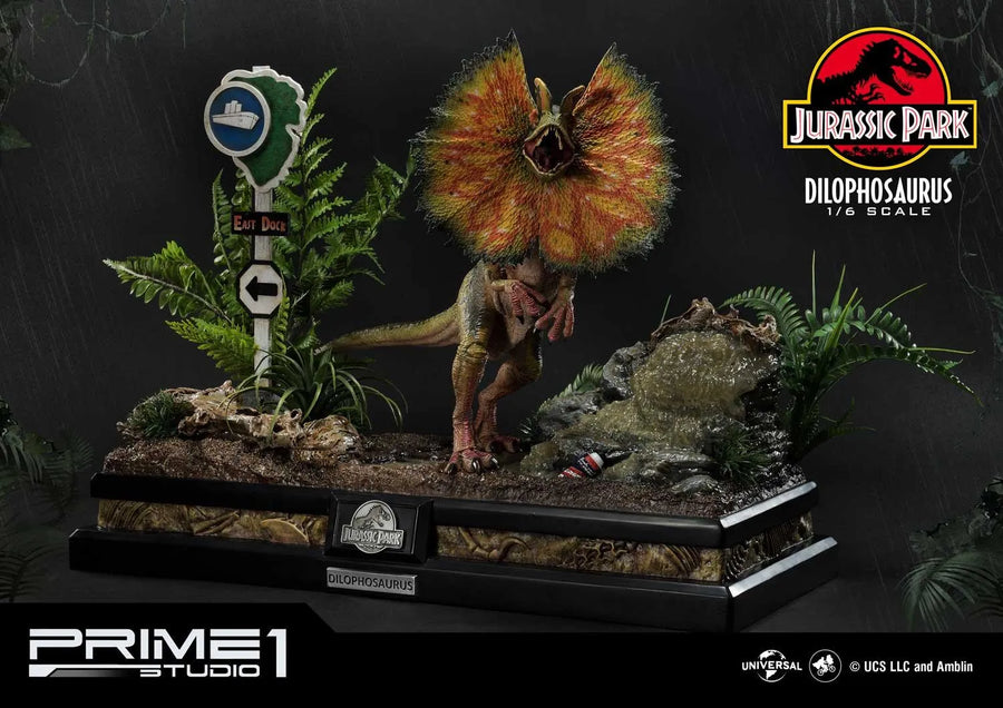 Dilophosaurus (Bonus Version) Jurassic Park (Film) – Prime1Studio – ActionFigure Brasil