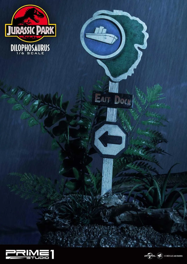 Dilophosaurus (Bonus Version) Jurassic Park (Film) – Prime1Studio – ActionFigure Brasil