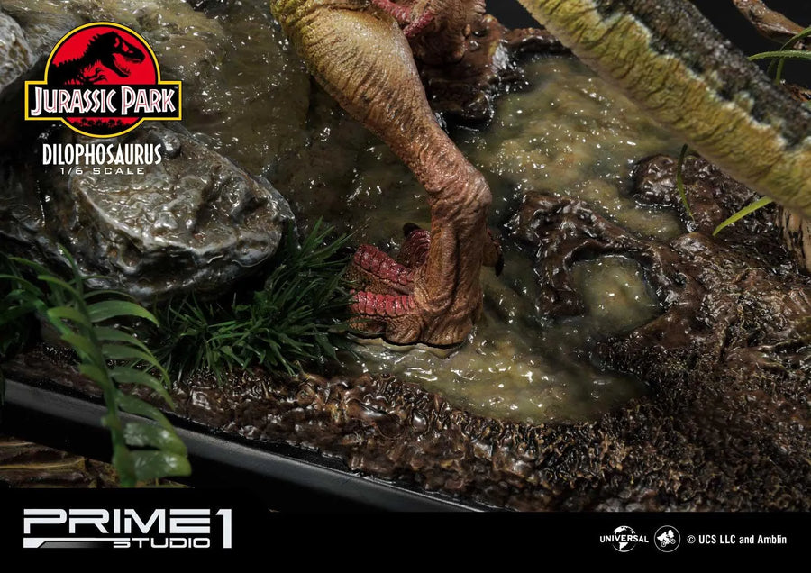 Dilophosaurus (Bonus Version) Jurassic Park (Film) – Prime1Studio – ActionFigure Brasil