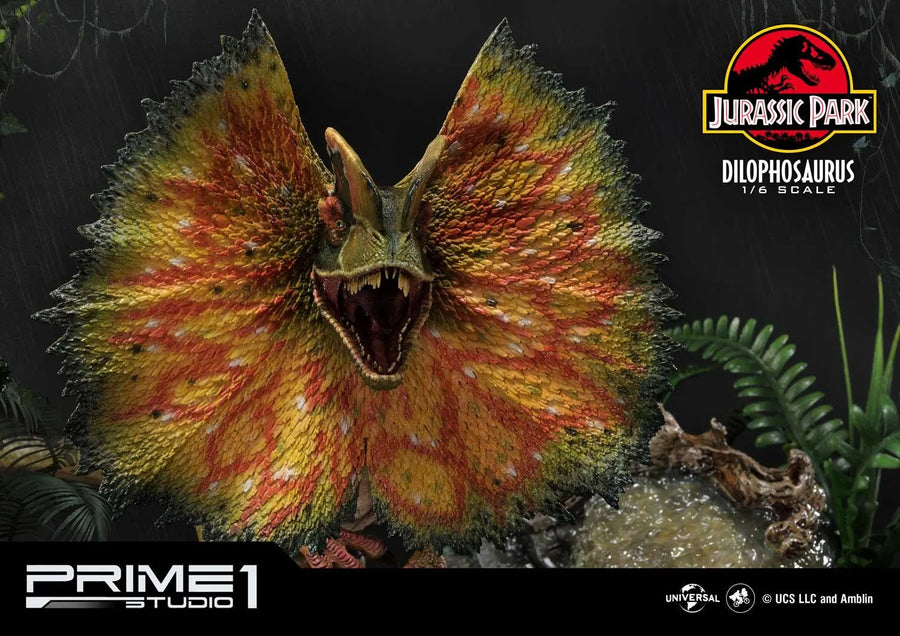 Dilophosaurus (Bonus Version) Jurassic Park (Film) – Prime1Studio – ActionFigure Brasil