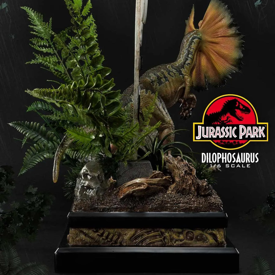 Dilophosaurus (Regular Version) Jurassic Park (Film) – Prime1Studio – ActionFigure Brasil