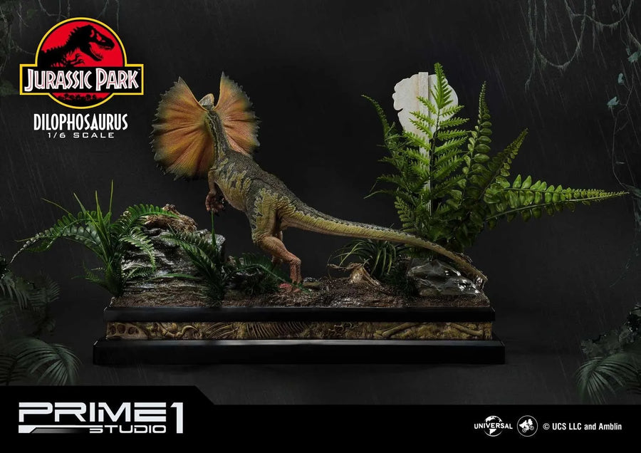 Dilophosaurus (Regular Version) Jurassic Park (Film) – Prime1Studio – ActionFigure Brasil