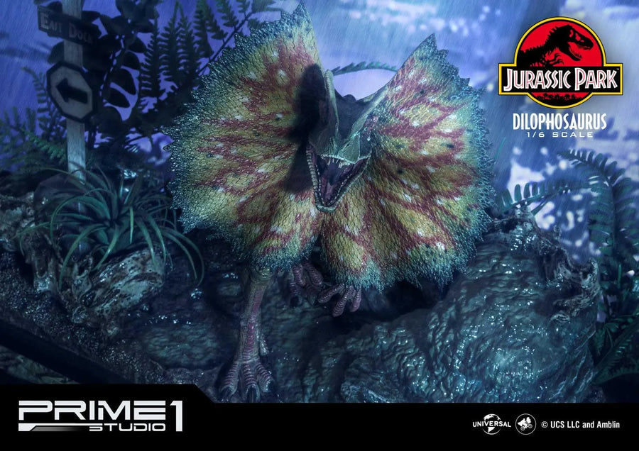 Dilophosaurus (Regular Version) Jurassic Park (Film) – Prime1Studio – ActionFigure Brasil