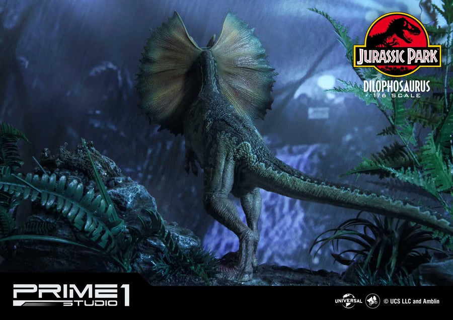 Dilophosaurus (Regular Version) Jurassic Park (Film) – Prime1Studio – ActionFigure Brasil