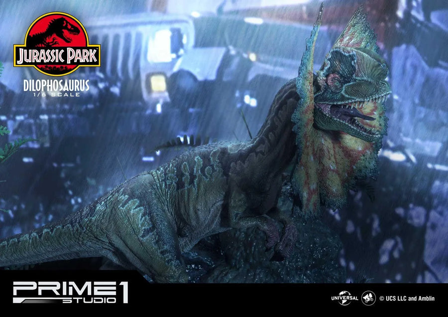 Dilophosaurus (Regular Version) Jurassic Park (Film) – Prime1Studio – ActionFigure Brasil