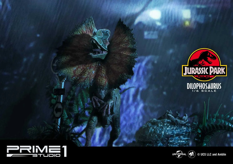 Dilophosaurus (Regular Version) Jurassic Park (Film) – Prime1Studio – ActionFigure Brasil